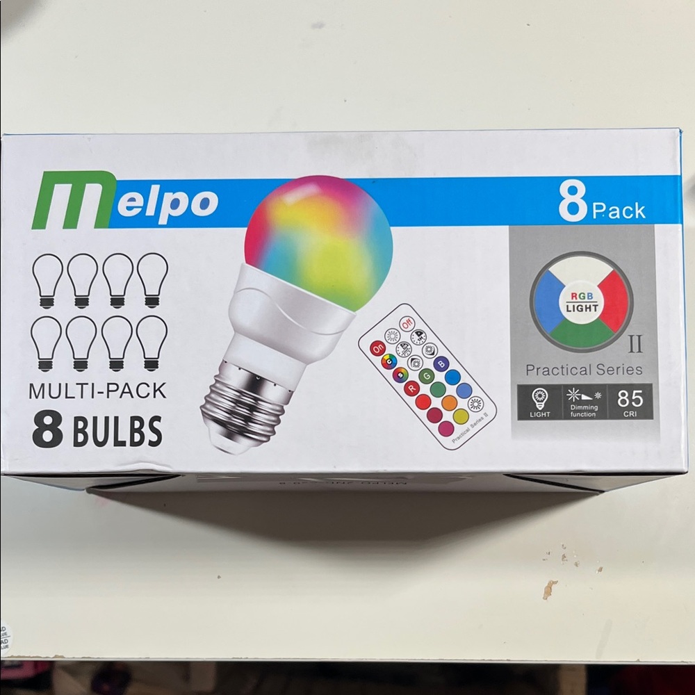 RGB LED Light Bulbs Multi-Pack